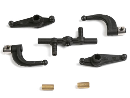 EK1-0284 - Bell Control Arm Set for Honey Bee King 2 EK1-0284 - Bell Control Arm Set for Honey Bee King 2